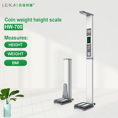 Fonction de mesure de l'indice de masse corporelle (IMC) de la taille et du poids 20 kg Balance numérique pliable pour adultes 20 kg