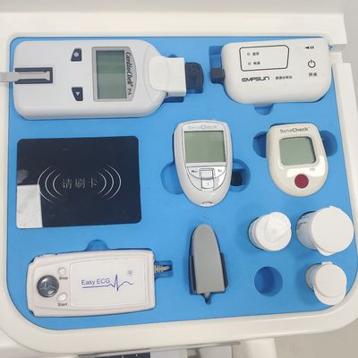 Échelle de poids et hauteur à ultrasons pour le diagnostic médical Kiosque HW-V6000 Corps complet