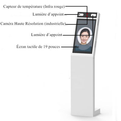 Support personnalisé ODM Caméra thermique Android pour la reconnaissance faciale et la détection de la fièvre