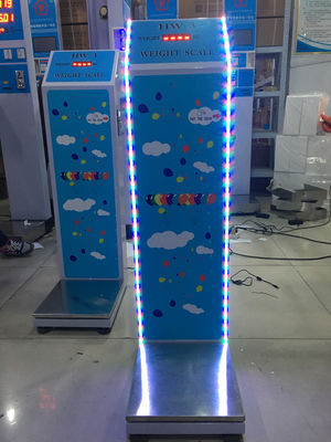 Vente de pièces de monnaie Balances de pesée Division 0.1kg Affichage à LED Type Machine numérique de pesée corporelle