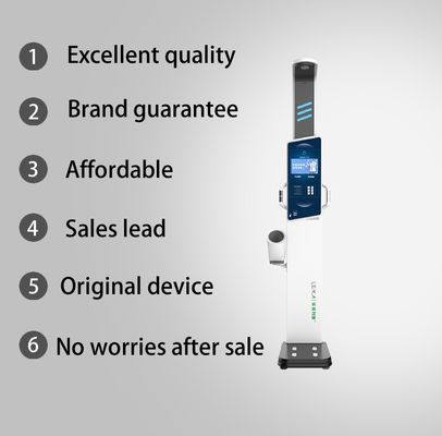 Pleinement automatique et G.W 52kg Balance intelligente de luxe pour le poids corporel style de luxe