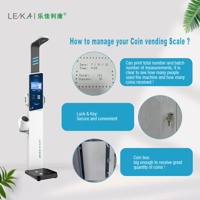 Pleinement automatique et G.W 52kg Balance intelligente de luxe pour le poids corporel style de luxe