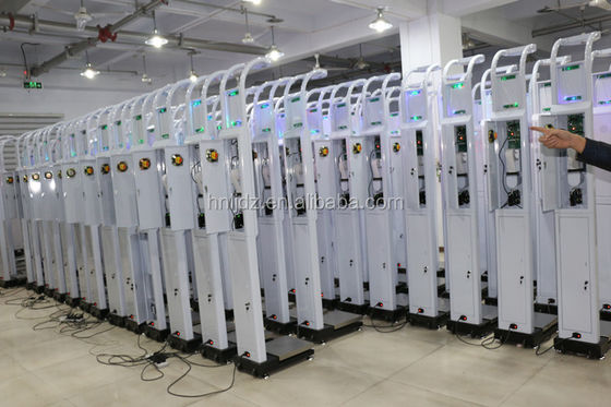 Machine électronique de mesure de la hauteur du poids humain à base de pièces de 200 kg avec corps en acier