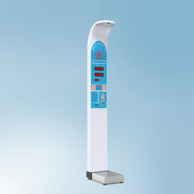Machine de pesée de pharmacie à monnaies à affichage à LED pour la mesure du poids et de la hauteur