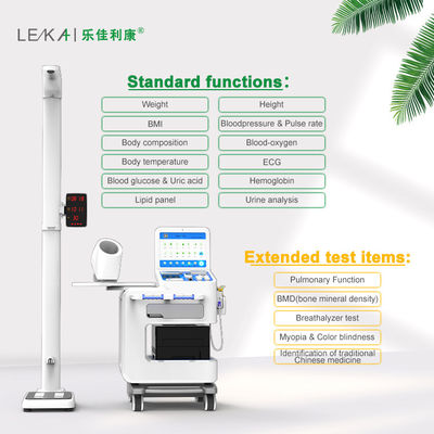 2022 Nouveau équipement de test de diagnostic du corps entier affichage LCD Plage de mesure du poids 8-200 kg