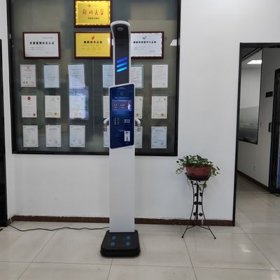 OEM ODM BMI Machine pour la taille Poids Composition du corps Vérifiez la taille globale 43*61*240cm