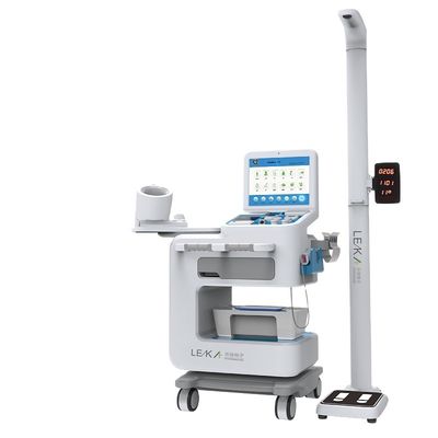 Machine de contrôle de la santé à écran tactile de 21 pouces avec écran LCD de 15 pouces pour l'examen physique en libre-service