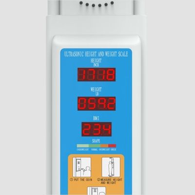 Affichage à LED Balance électronique pour une mesure précise de la hauteur et du poids du corps