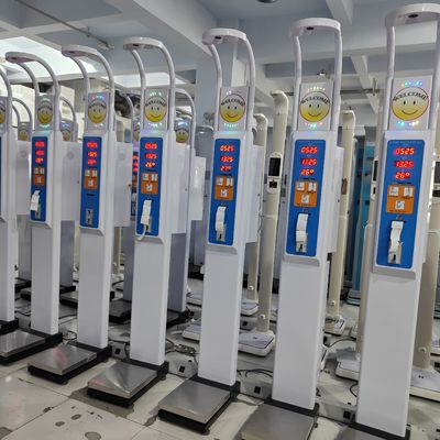 Durable à base de pièce de monnaie hauteur du corps poids de l'IMC Balance mécanique de pesage avec support OBM