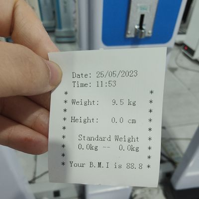 Durable à base de pièce de monnaie hauteur du corps poids de l'IMC Balance mécanique de pesage avec support OBM