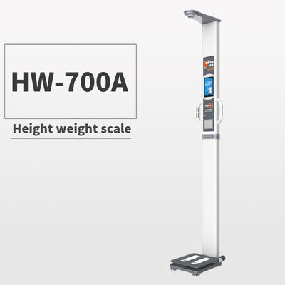Affichage LCD Mesure de la hauteur médicale Analyseur de graisse corporelle pliable pour le contrôle hospitalier