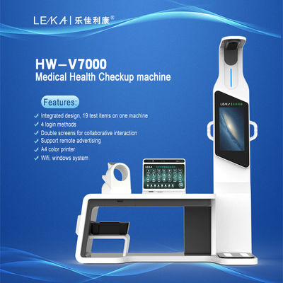 180 L * 60 W * 235 H cm Couleur personnalisée Kiosque de contrôle de santé pour le dépistage médical
