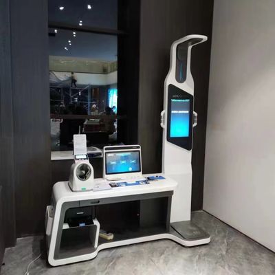 180 L * 60 W * 235 H cm Couleur personnalisée Kiosque de contrôle de santé pour le dépistage médical