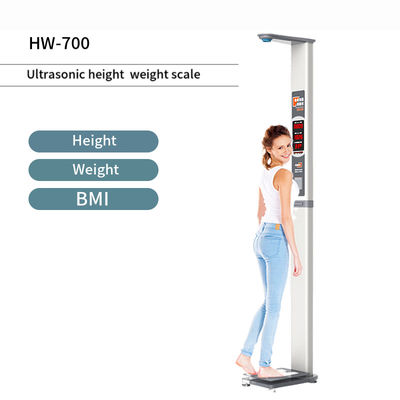Machine à hauteur et poids médicale à ultrasons pratique avec alimentation AC100-240V