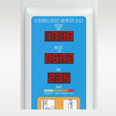 Affichage LED 200 kg Mesure de la hauteur et du poids Mesure de la balance médicale et de la hauteur de 60 à 200 cm