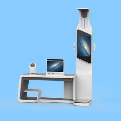 Kiosque de télémédecine à écran LCD HD pour le contrôle de la santé et la surveillance de la pression artérielle du corps entier