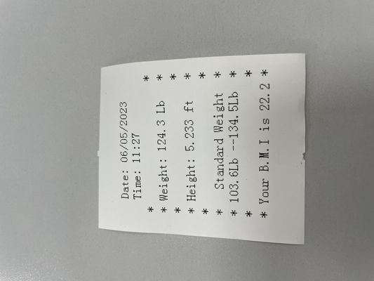 Taille d'emballage pratique Balance numérique à pièce pour mesurer la hauteur et le poids