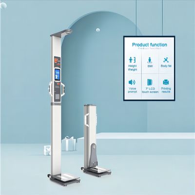HW-700A échelle de graisse corporelle par ultrasons avec analyse de la composition du corps humain et poids corporel de 30 kg