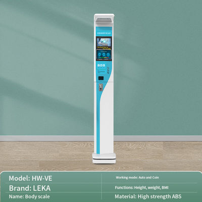 Échelle numérique de poids humain avec écran tactile LCD et alimentation AC100-240V