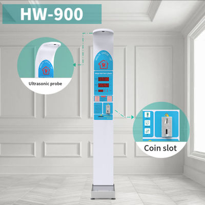 AC100-240V Échelle numérique pliable de poids de la hauteur de la pièce avec IMC et fonction de vente N.W 42kg