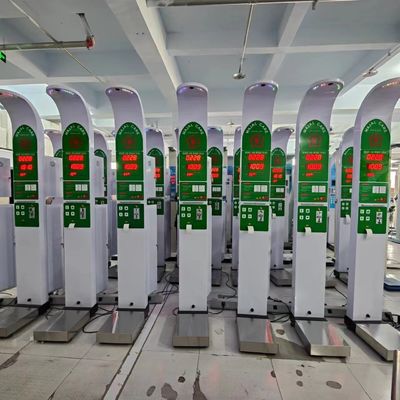 Machine de mesure de la taille et du poids du corps avec une plage de poids de 1 à 500 kg