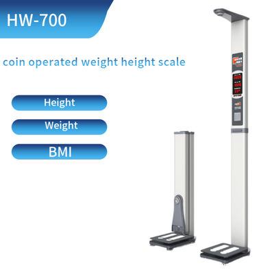 Machine de mesure de la taille et du poids de l'échelle du médecin 33*46*230 cm avec écran LED/LCD