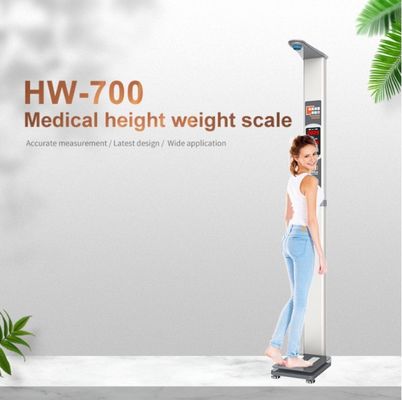 AC100-240V alimentation en électricité Machine de pesage à hauteur de pièce pour hôpitaux Salles de sport Cliniques