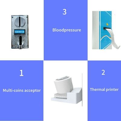 Balance du corps humain pliable avec diffusion vocale automatique et fonction de mesure de l'IMC
