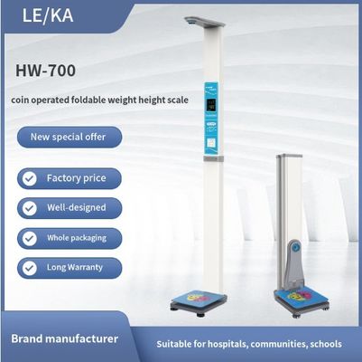 Balances électroniques automatiques de hauteur et de poids à pièce avec alimentation électrique de 100-240 V