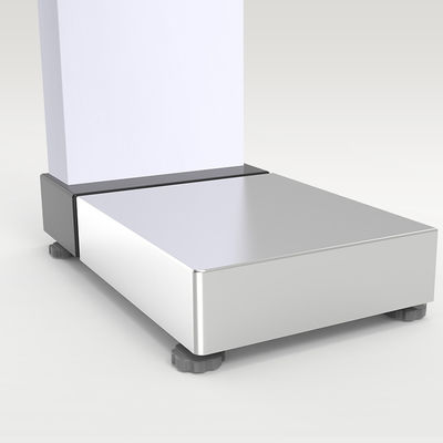 Utilisation médicale Échelle de poids RS232 avec mesure de hauteur par ultrasons et imprimante en acier
