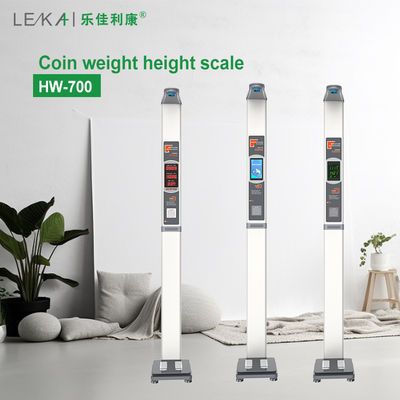 Bleu HW-700 Balance électronique de poids de 200 kg avec roues pratique et conviviale