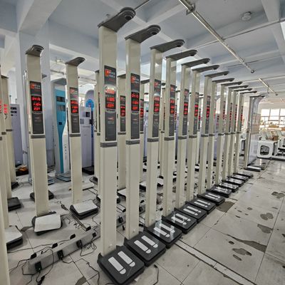 Bleu HW-700 Balance électronique de poids de 200 kg avec roues pratique et conviviale