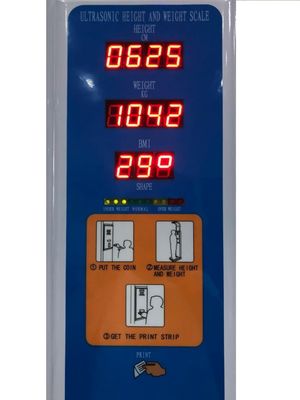 G.W 45kg Pesour Range 8-200kg machine de l'IMC pour la mesure précise du poids et de la hauteur