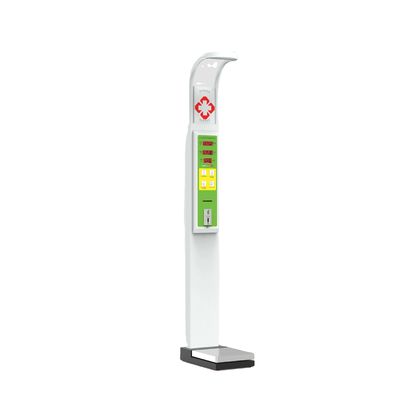 Machine de mesure de l'indice de masse corporelle (IMC) pour une plage de poids de 1-200 kg et une plage de hauteur de 0-200 cm