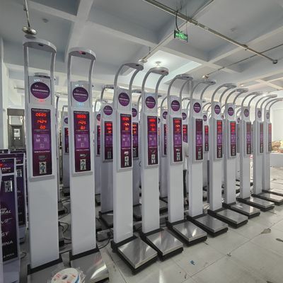 Échelle d'équilibre du corps de l'affichage à LED à fonctionnement de pièce pour la mesure précise de la hauteur et du poids