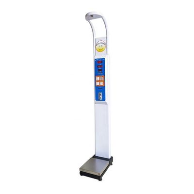 Machine de mesure du poids de l'indice de masse corporelle de la santé à fonctionnement de pièce pour un suivi pratique du poids corporel