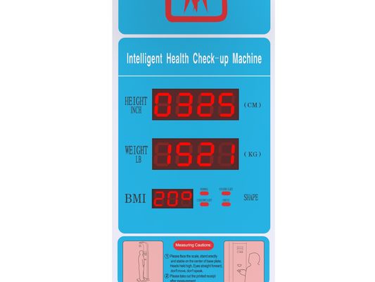Machine de test de l'IMC électronique professionnel avec imprimante Taille du produit 33*55*235cm